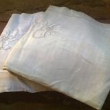 Old sheet "with monogram"