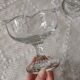 Lot de 5 coupes à glaces en verre