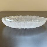 Antique crystal presentation plate