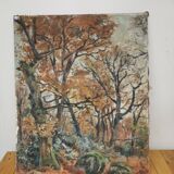 Tableau sous bois