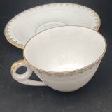 White and gilded Limoges porcelain tea/coffee service – MPM0724SV1