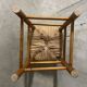 High straw chair for children