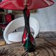 Large modernist lamp "Jamet Paris" in vintage ceramic