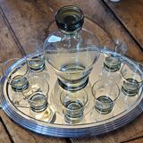 Carafe and 50's glasses