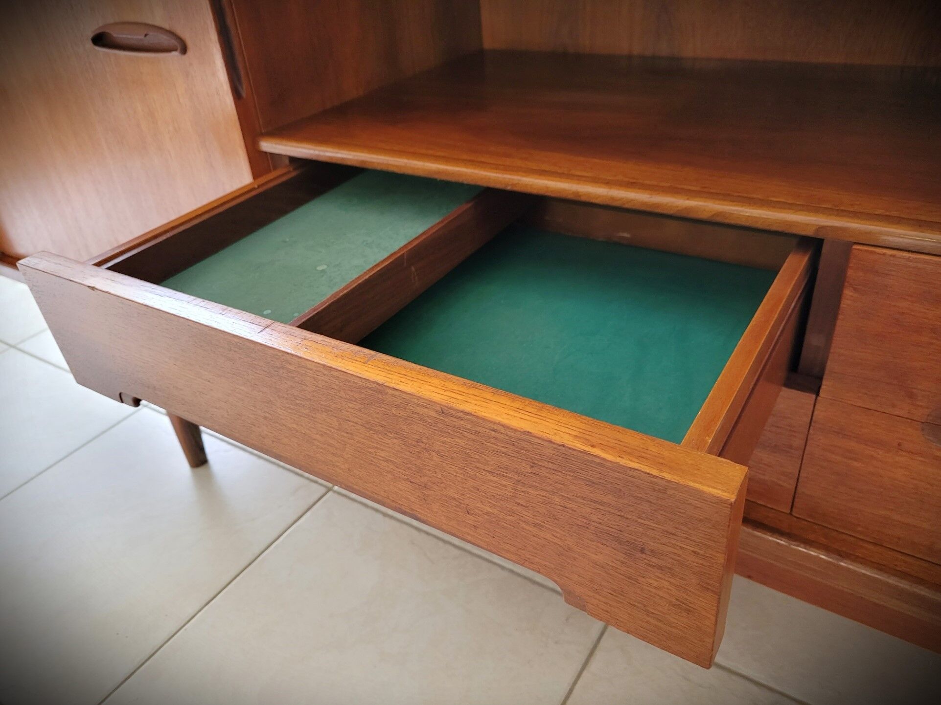 Scandinavian design in teak