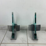 Vintage set Icaro wall lamps Carlo Forcolini Artemide