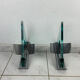 Vintage set Icaro wall lamps Carlo Forcolini Artemide