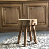 Wooden milking stool