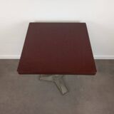 Parisian Art Deco bistro pedestal table