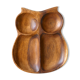 Teak shaped serving dish, early 1970