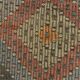 7x10 Kilim Grey Tons Living Room Wool Kilim Rug, 202x315Cm