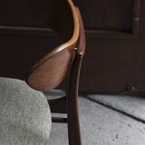 Set of 10 dining chairs 'Kastrup' by Louis van Teeffelen, Dutch design, 1960s