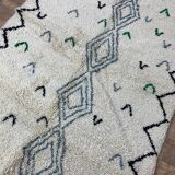 Handmade Moroccan Berber rug 250 X 158 CM