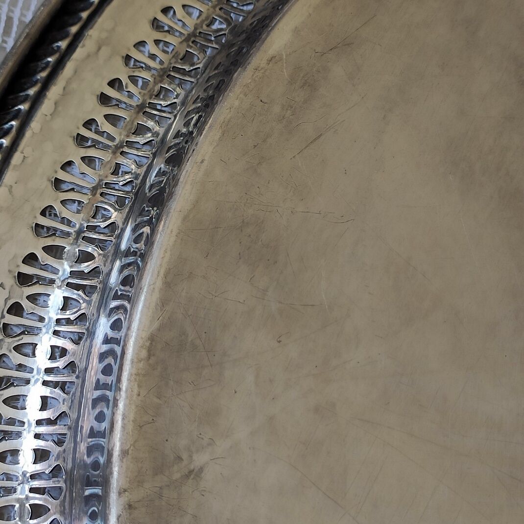 Silver tray
