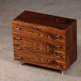 Scandinavian rosewood chest of drawers - 1960