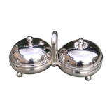 Vegetable Two Vegetables Silver Metal