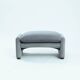 Fauteuil et ottoman Maralunga Vico Magistretti par Cassina, 1990