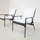 Mid-Century Pair of Foldable Armchairs Nena by Richard Sapper for B&B Italia, 1984