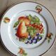 6 Fruit decorated plates Pillivyt France