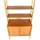 Teak bookcase by Bertil Fridhagen 1960s
