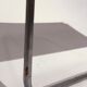 Table basse vintage plateau melamine blanc