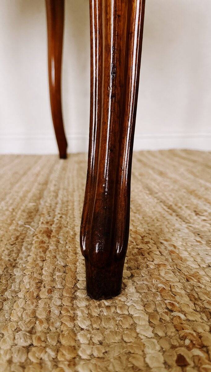 Table de jeu en acajou Louis Philippe
