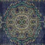 Anatolian handmade vintage rug 297 cm x 198 cm