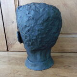 Terracotta head of a young boy