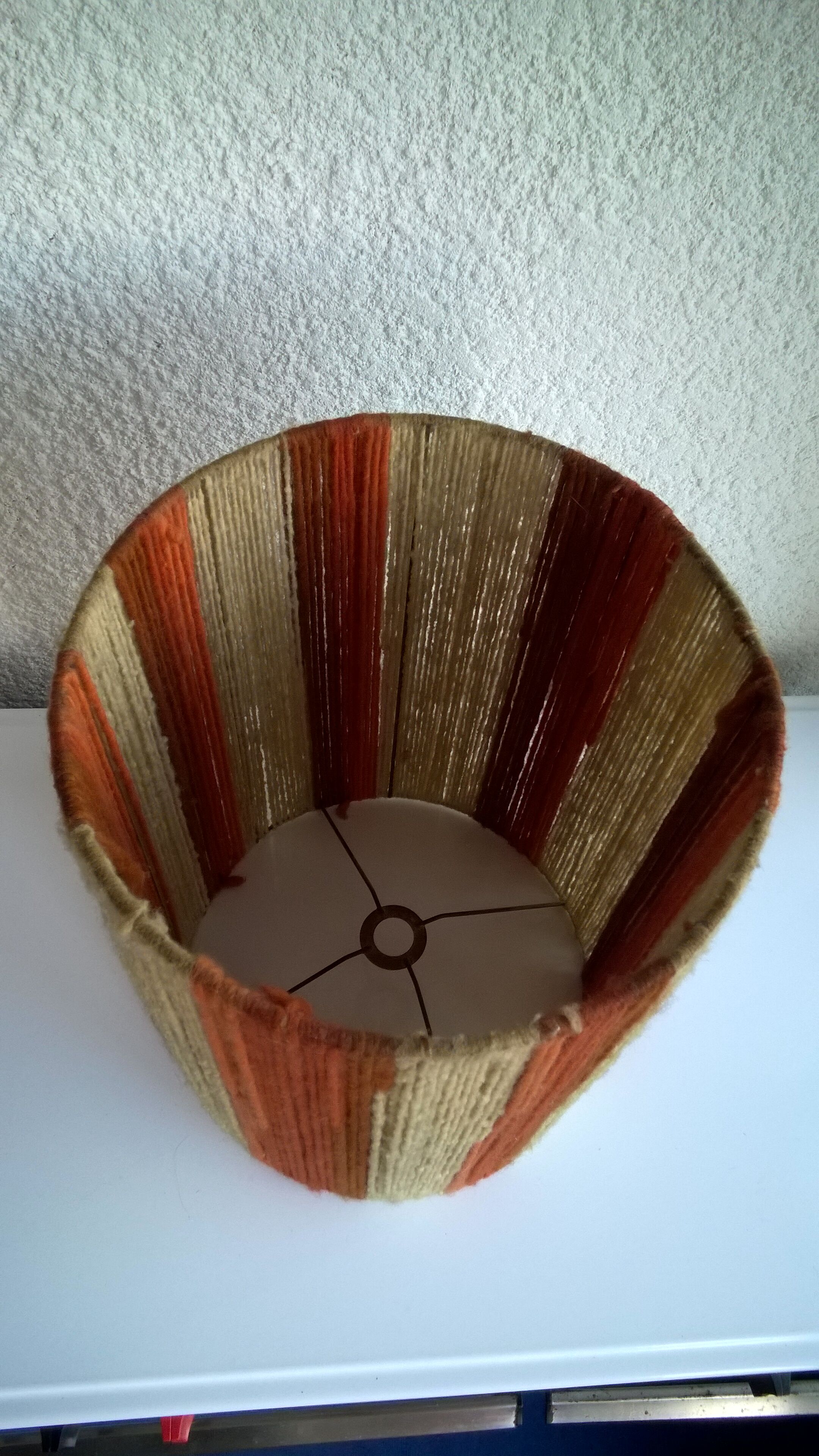 Brutalist sandstone lamp