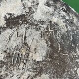 Glazed ceramic owl – Totem sculpture