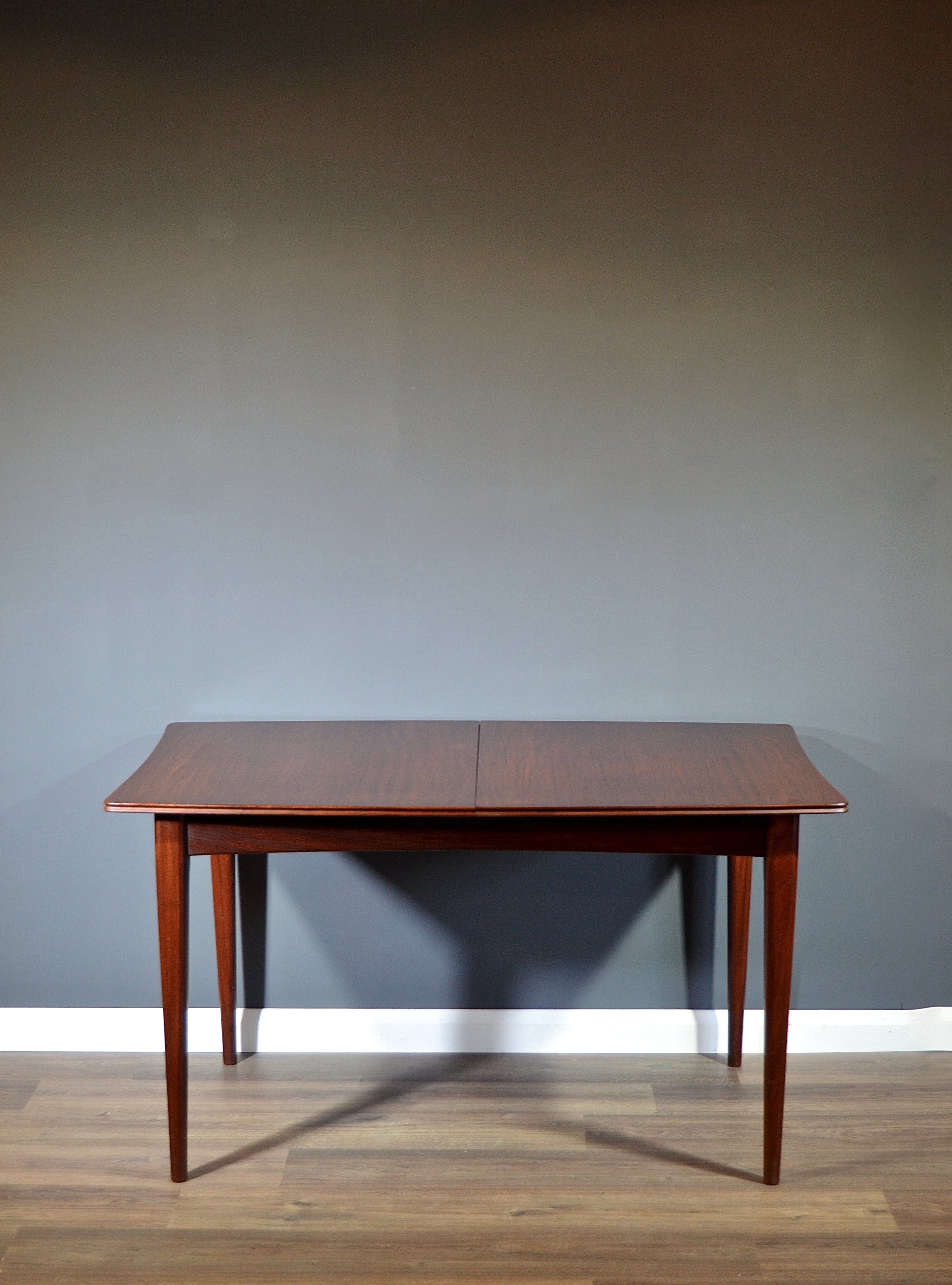 Midcentury Richard Hornby for Heal's Extending Afromosia Dining Table. Delivery. Vintage Modern / Re