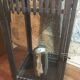 Wood and iron photophore lantern