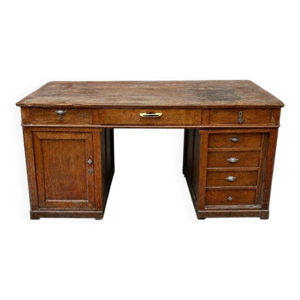 bureau ministre en chêne