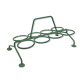 Lassi Glass Holder Green Lassi Glass Door or Chai Metal Iron India