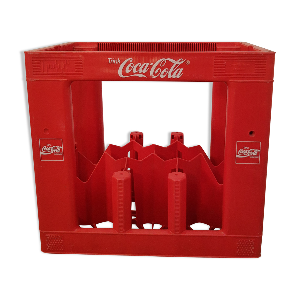 Ancien casier à bouteilles Coca cola - vintage | Selency