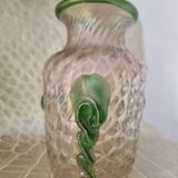 Loetz vase in iridescent glass