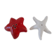 Duo de salière poivrier étoile de mer années 70