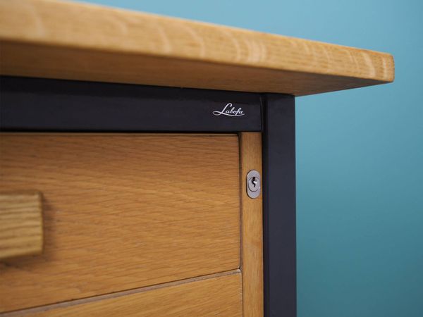 Bureau en frêne, design danois, années 1980, production : Labofa Møbler