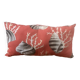 Coussin Corail et coquillages