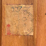 Parisian wardrobe vintage beech 1970