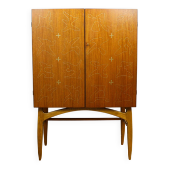 Rare vintage Mid-century cocktail/drinks cabinet by AB Forenade Mobelfabrik
