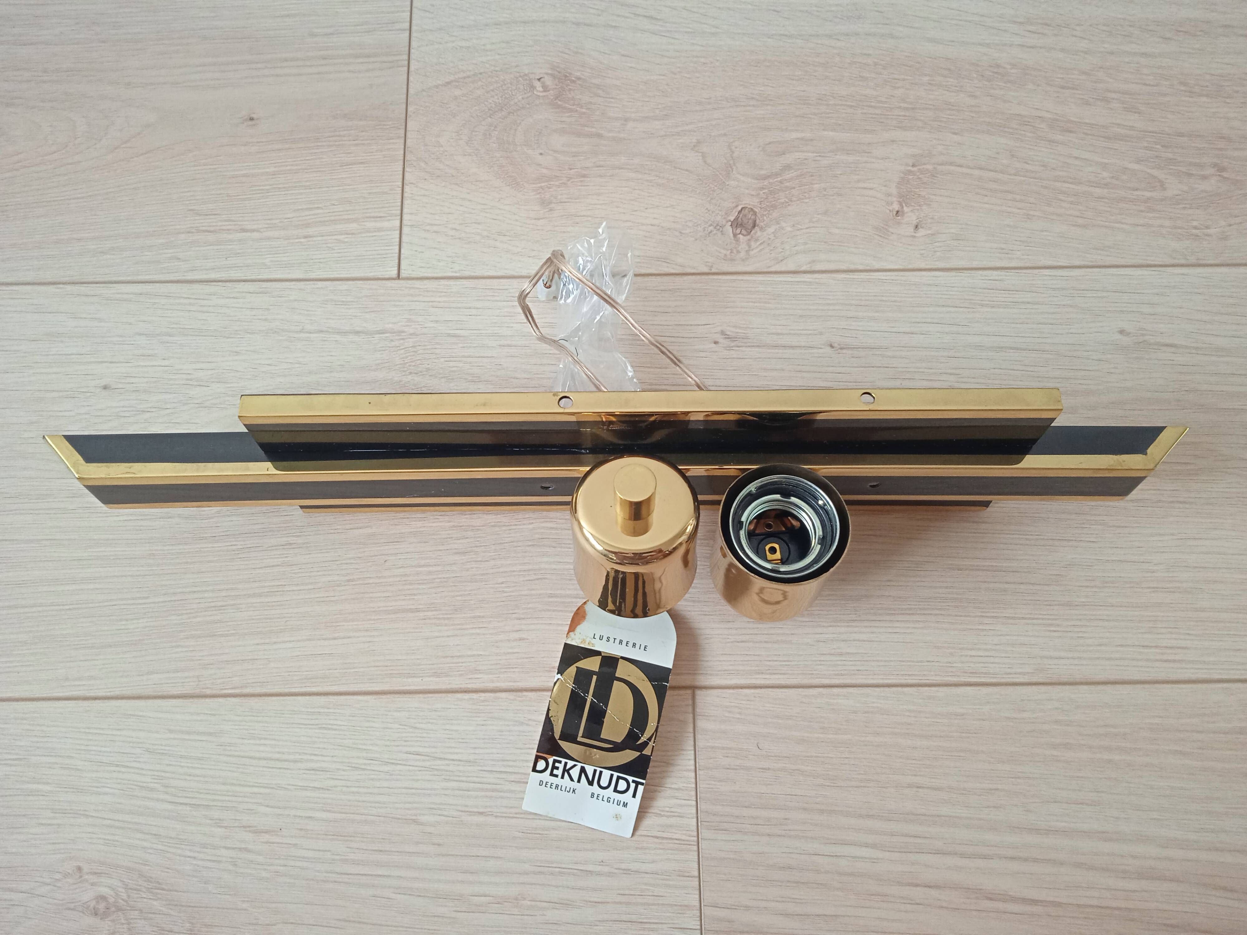 Pair of Deknudt wall lights