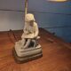 Pair of Louis XVI style bedside lamps, late 19th century
