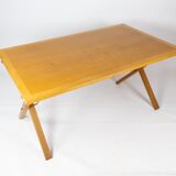 Dining table in light wood designed by Poul Cadovius and manufactured by Cado