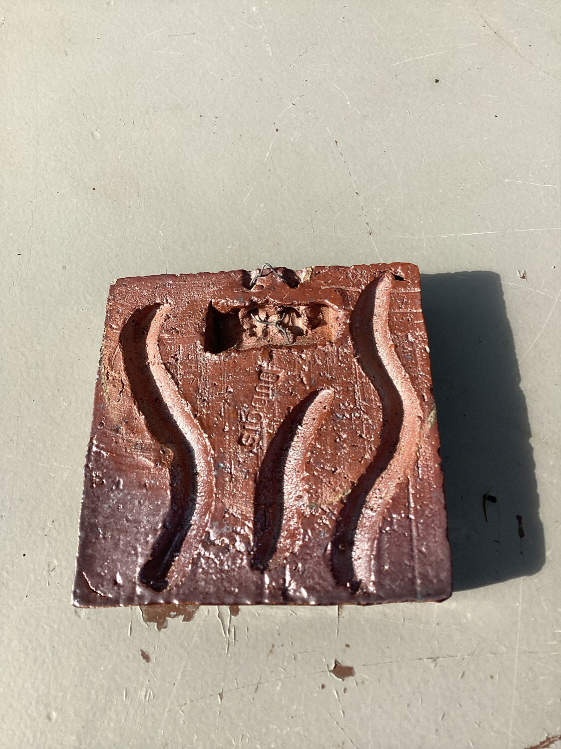 Dubois vintage ceramic tile