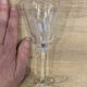 Set of 8 engraved wine glasses