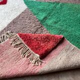 Handmade pure wool rug, size 150 x 250 cm