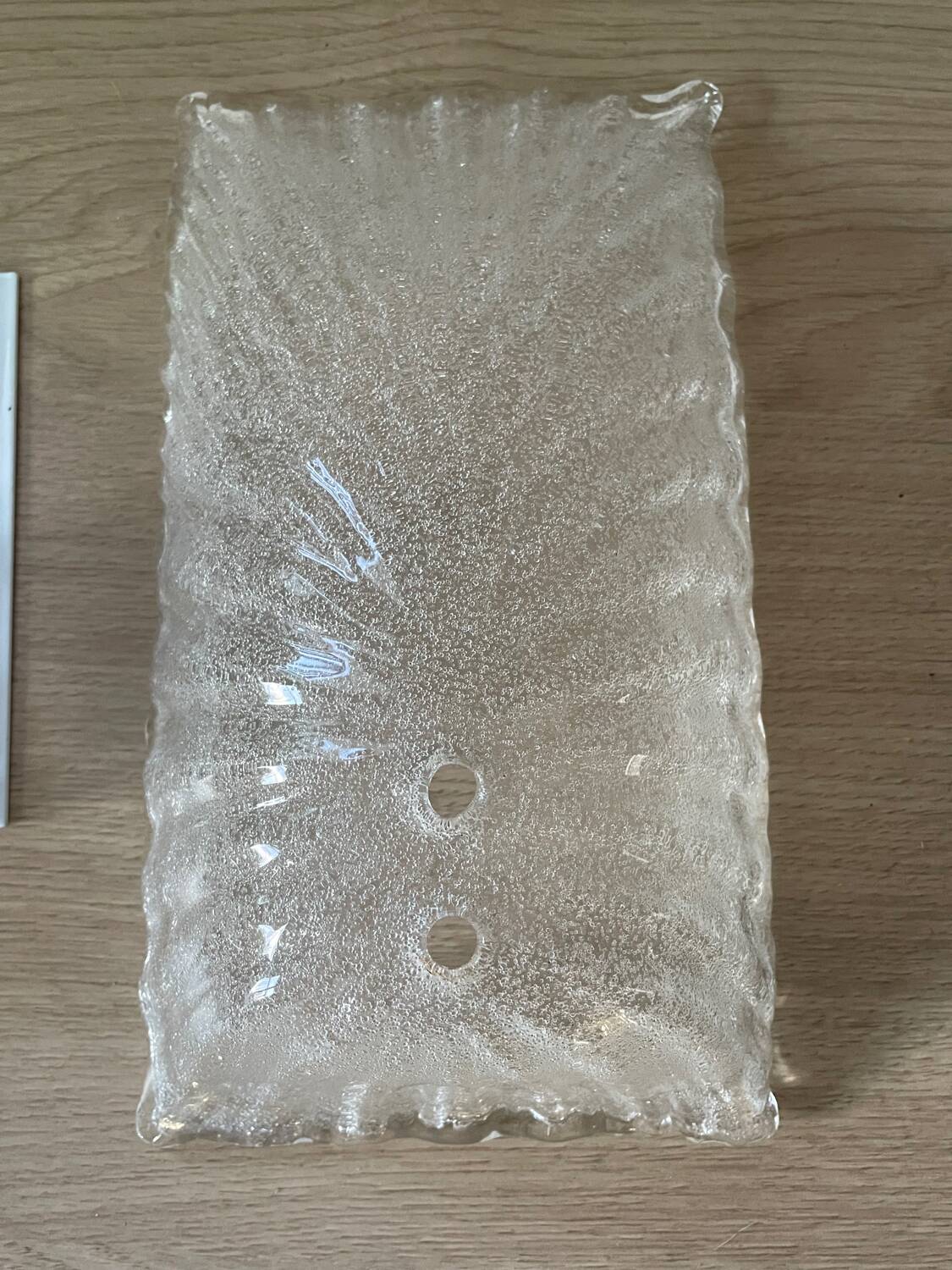 Graniglia Wall Sconces in Murano Glass attributed to Mazzega, Italy, 1980s