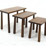 Oak Nesting Tables.