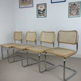 Lot de 4 chaises B32 par Marcel Breuer